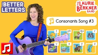 Better Letters: Consonants Song 3 - ABC Phonics Song for Pre-literacy | Laurie Berkner/Bjorem Speech by The Laurie Berkner Band - Kids Songs 1,426 views 3 days ago 2 minutes, 23 seconds