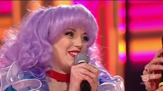 Video thumbnail of "Kiss Me Licia Live Canale 5 | Performed by Fiore di Luna"