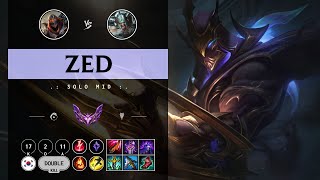 Zed Mid vs Tryndamere - KR Master Patch 14.9