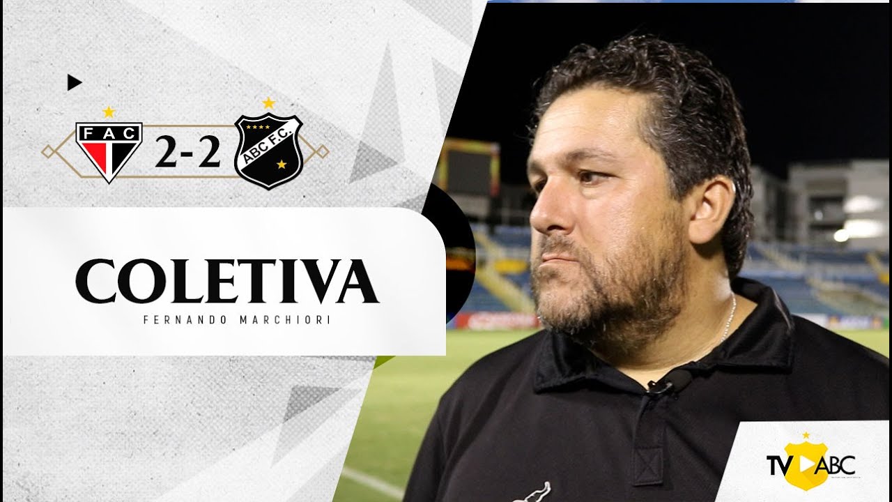 #CopaDoNordeste2023 | Coletiva de Fernando Marchiori - Ferroviário/CE 2 x 2 ABC - 22/02/2023