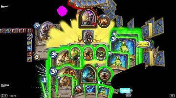 [HearthStone] Intense Hearthstone Graphical Glitch