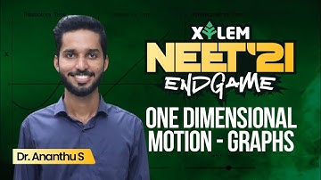 1-D MOTION - GRAPHS | XYLEM NEET END GAME | NEET 2021 | Dr.ANANTHU S | XYLEM LEARNING