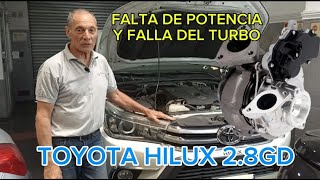 Cefi - Toyota Hilux 2.8GD - Lack of Power and Faulty Turbo - OBDII P0047