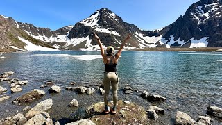 Hiking to an Alpine Lake in Alaska Near Anchorage!