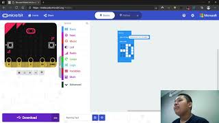 Microbit Tutorial - Running Text