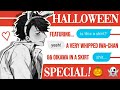 haikyuu texts 🎃 halloween special : skirt shenanigans | iwaoi