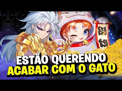 Estao Querendo Acabar Com Gato Da Fortuna Veja Esse Video Saint Seiya Awakening - dia de azar ou dia de sorte murder mystery 2 roblox youtube