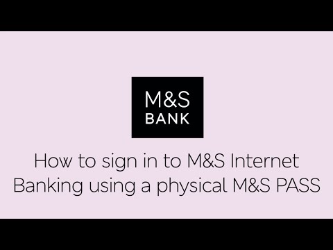 How to sign in using a physical M&S PASS | Digital Banking | M&S Bank