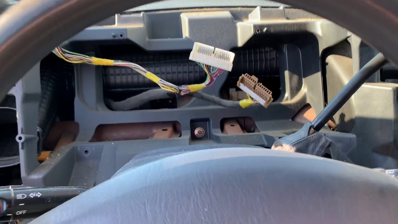19982003 1st gen Toyota Sienna gauge cluster bulb replacement YouTube