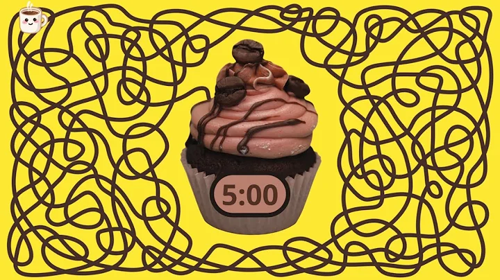 5 Minute Timer Bomb COFFEE CUPCAKE