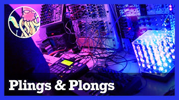 Eurorack Handpan Synth Jam (w/ Tinysizer, JV1010, MPC 1000, MicroBrute) #TTNM