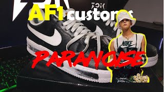 AF1 Customs PEACEMINUSONE x NIKE AF1 PARANOISE | GDragon