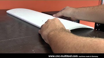 CNC Hot Wire Foam cutting - Magnum reloaded Part3 - Wing2