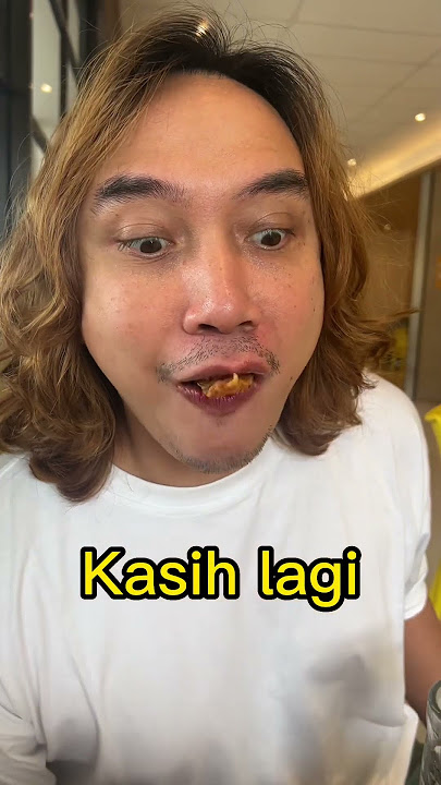 MAKAN AYAM AW TANPA KULITNYA! KALIAN RELA?