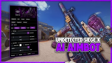 *UD* R6 Siege X AI Aimbot & No Recoil Script Showcase ft. sudoshop