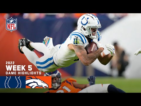 Indianapolis Colts vs. Denver Broncos | 2022 Week 5 Game Highlights