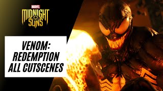 ALL VENOM DLC CUTSCENES | MARVELS MIDNIGHT SUNS