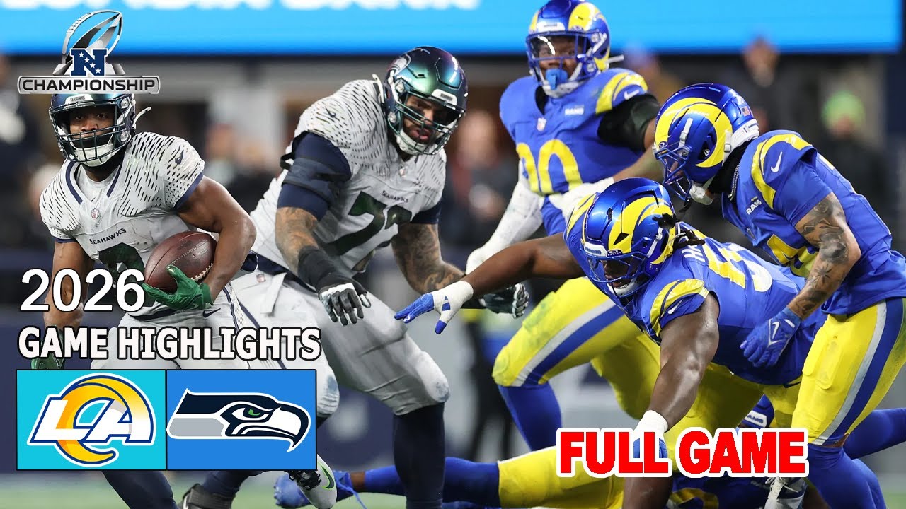 Los Angeles Rams vs Seattle Seahawks FULL Game Highlights | NFC Championship 2026 NFL HIGHLIGHTS