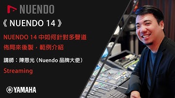 NUENDO 14 - 杜比多聲道混音：完整案例分享