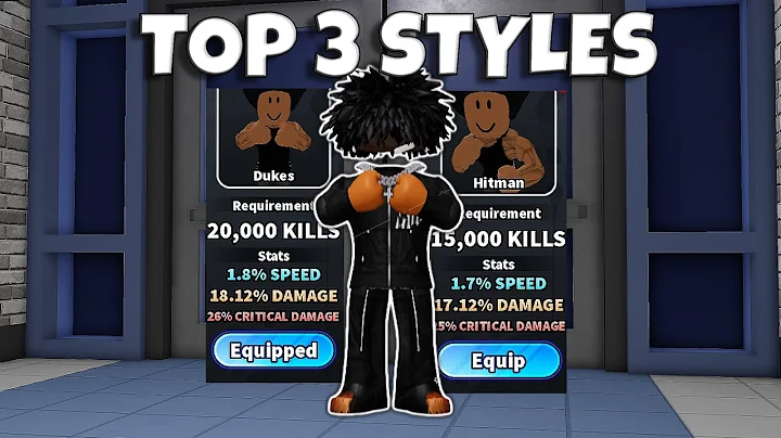 I Used The TOP 3 BEST Fighting Styles In Roblox Fight In A School