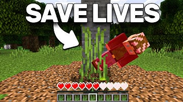 THIS BLOCK WILL SAVE YOU FROM FALLING FROM 100 BLOCKS - Minecraft!