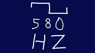 580 hz square