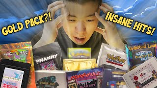 Risking $2,500 on EVERY PokeTuber Pokémon Mystery Product - HIT the RAREST Booster Pack 🔥