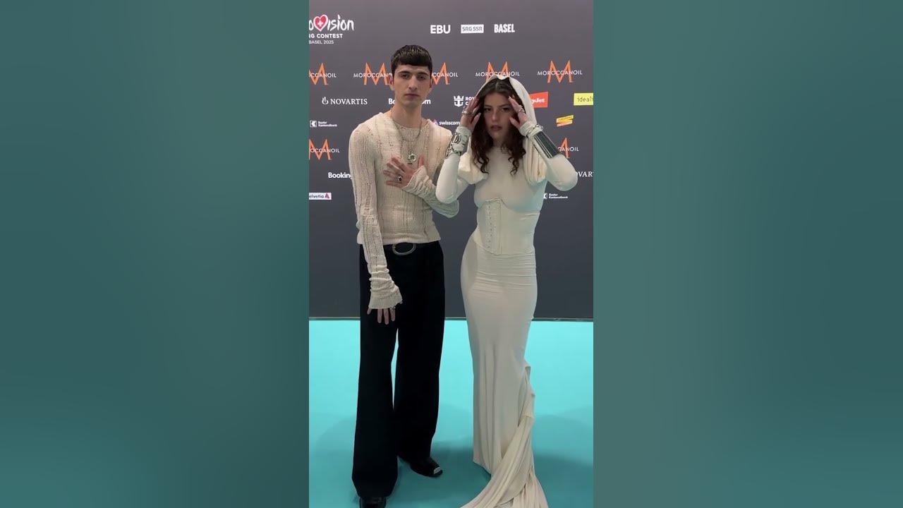Abor & Tynna’s monochrome moment 🌟Germany 🇩🇪 / Abor & Tynna – Baller / #Eurovision2025 #Eurovision