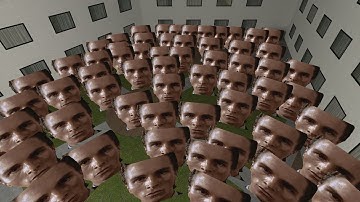 Trying To Escape The Patrick Bateman (Sigma) Nextbot in The Liminal Hotel - Garry