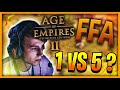 Ffa age of empires ii  pur 1 vs 5 aoe france