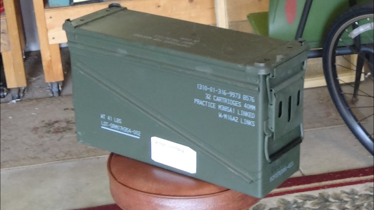 2 Pack - 40mm Grade 3 Ammo Cans