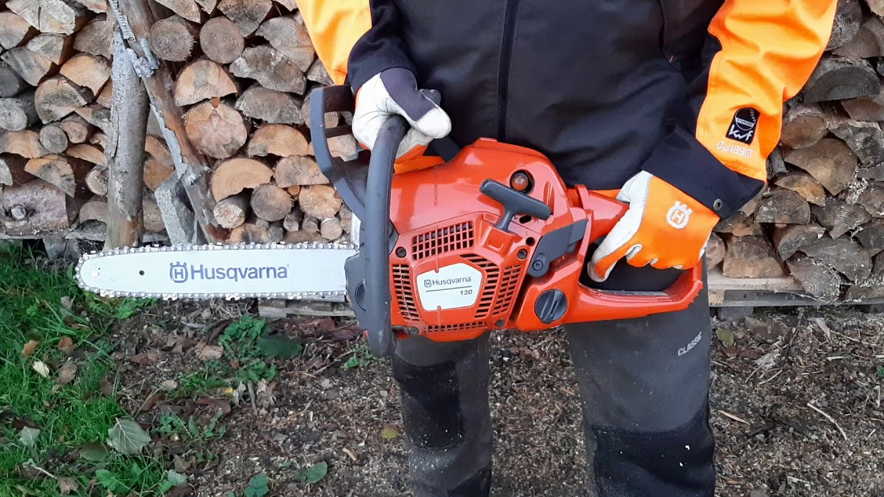 HUSQVARNA 130 Firststart YouTube