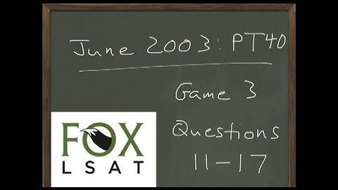 June 2003 LSAT (PrepTest 40) Logic Game 3 -- Zephyr Airlines