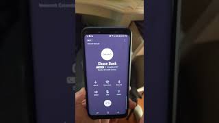 Chase Bank caller ID icon hacked