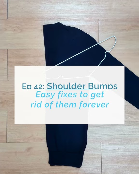 Hang Without Stretching Fabric At Shoulder (3 WAYS!)