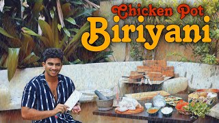 Making chicken Pot Biryani On A Rainy Day | Wild Cookbook