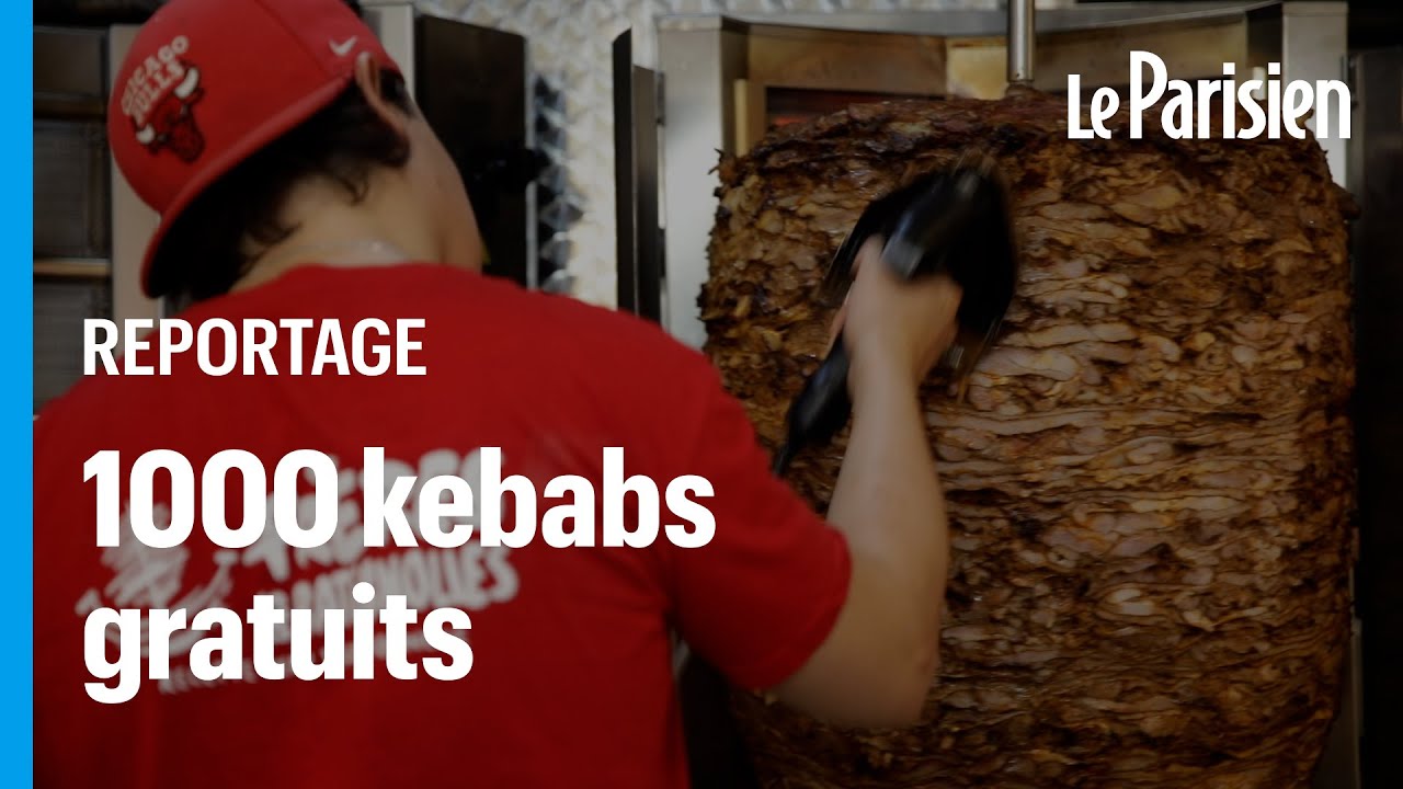 On ma dit quil y avait des kebabs gratuits une enseigne offre 1000 repas  ses premiers clients
