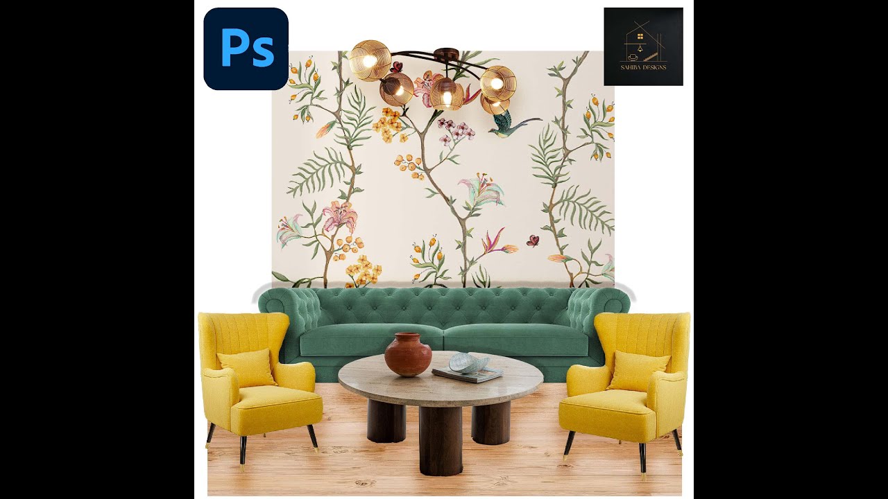 Moodboard Tutorial - Adobe Photoshop [Hindi] - Interior design ...