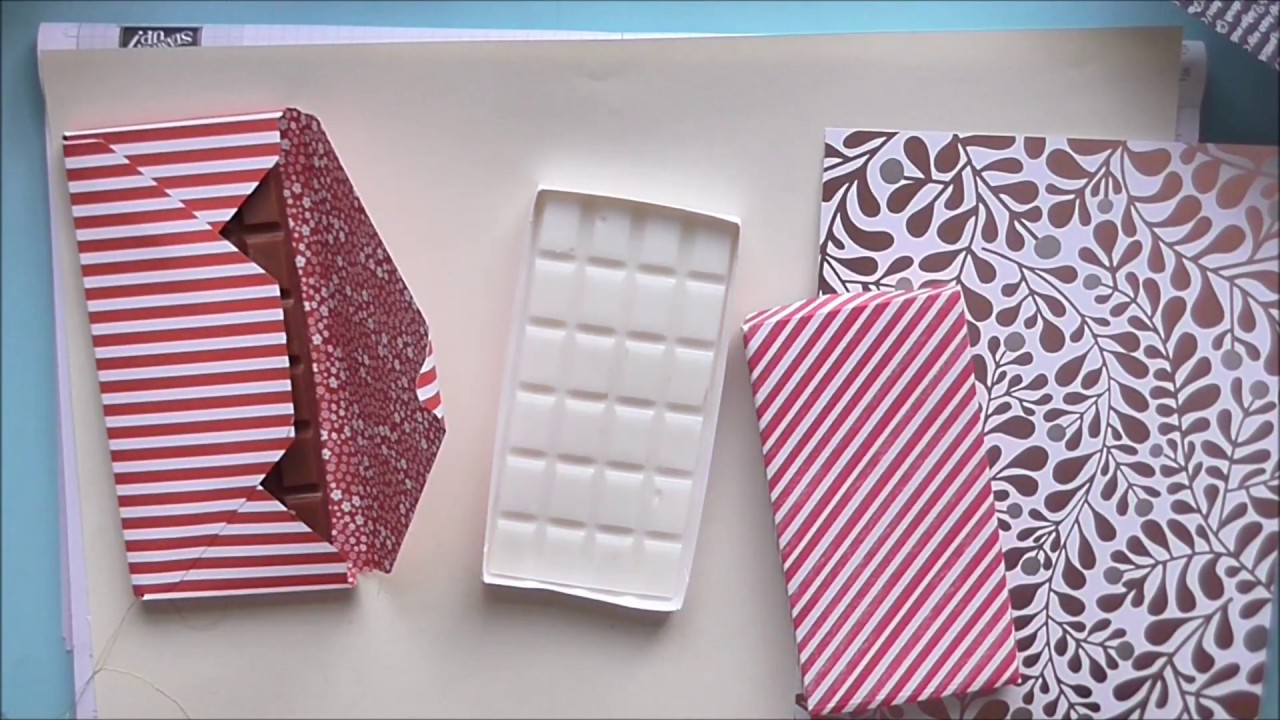 Home Made Chocolate or Wax Melt Bar Gift Box - YouTube