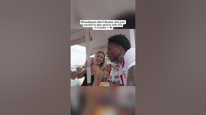 IShowSpeed didn’t Realize who just wanted to take picture with him in Croatia 👀🇭🇷