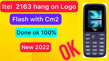 Itel it2163 Hang on logo problem Flashing Done100% With Cm2 2023🔥🔥.