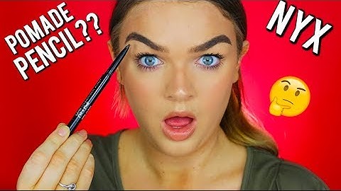 NYX Fill and Fluff Eyebrow Pomade Pencil Review