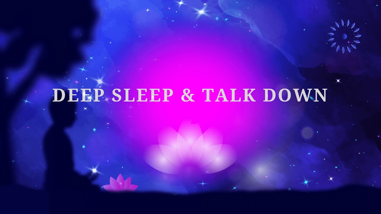 Guided Sleep Meditation Deep Sleep Talk Down to Fall Asleep Fast 🌊🎧 ...