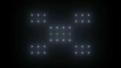 Loop seamless background optical lens flares Spotlight Flood Light Flashing Wall