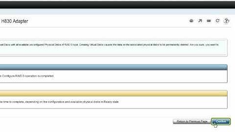 Dell OpenManage Storage Services 8.2 - Auto Configure RAID 0 Feature