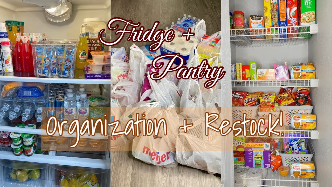 1ST APARTMENT DIARIES: PANTRY & FRIDGE RESTOCK // ORGANIZATION // CLEAN OUT!!
