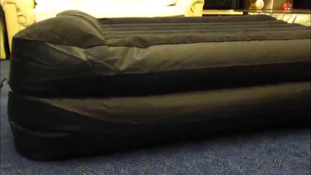 2 személyes INTEX vendégágy matrac felfújása - YouTube
