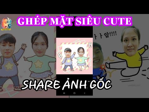 Cách ghép mặt vào ảnh siêu cute|2021|Xuyên Ưi