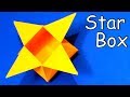 How to make an origami star box  easy  tutorial