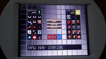 PlayStation 1 Menu (Small or Slim Models, SCPH-101) (Office Table Mode)